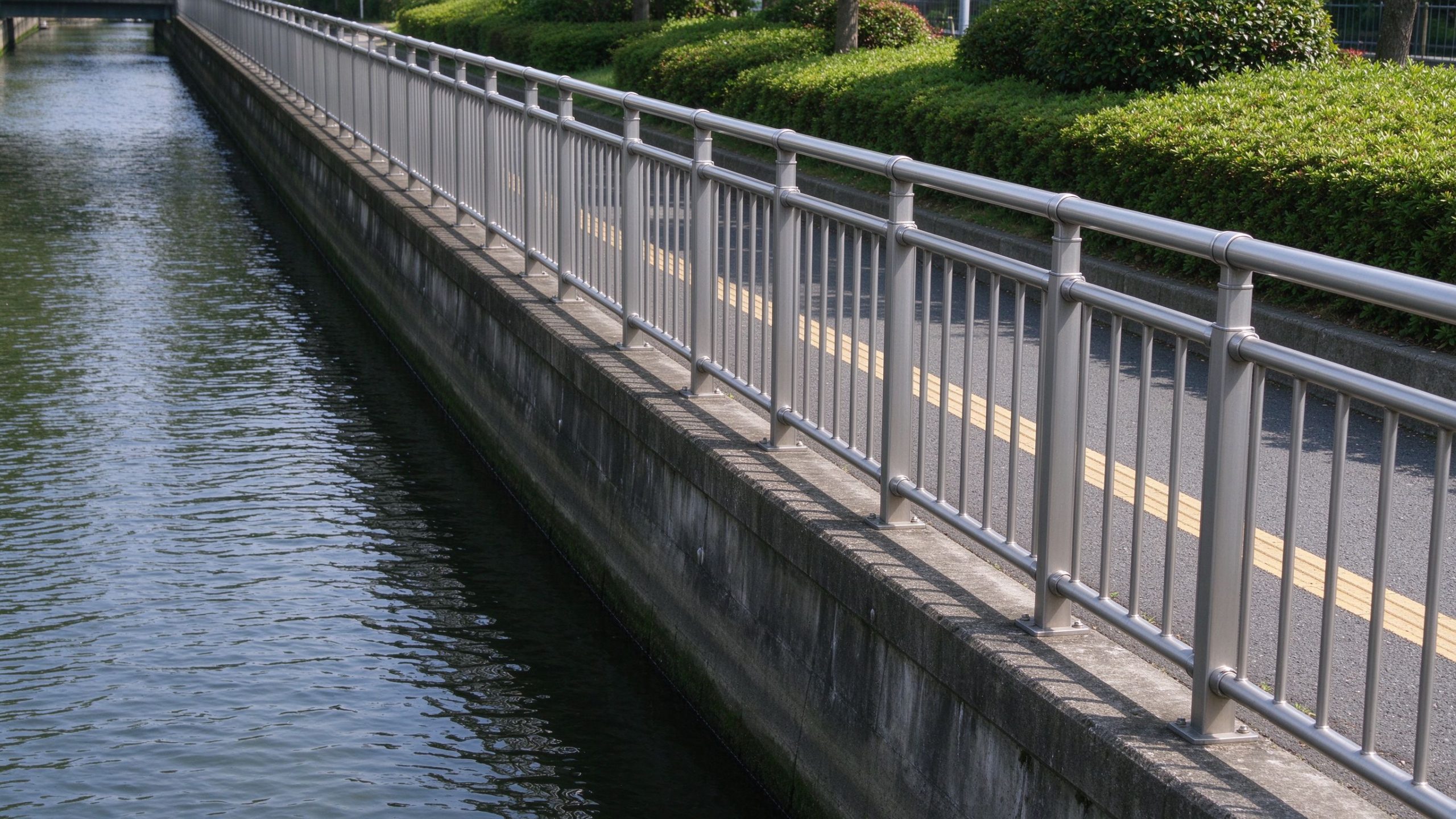 河道护栏 滨水步道